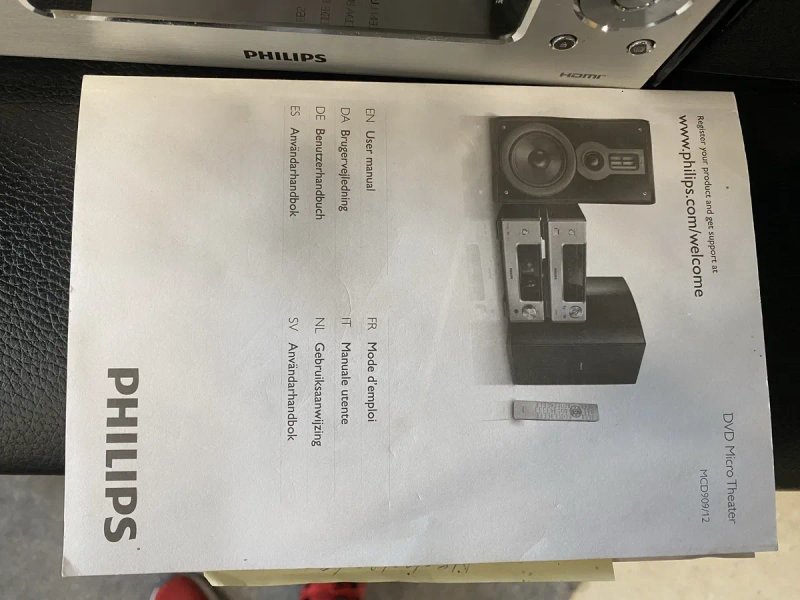 акустика система музичний центер  Philips MCD909/12 — фото 6