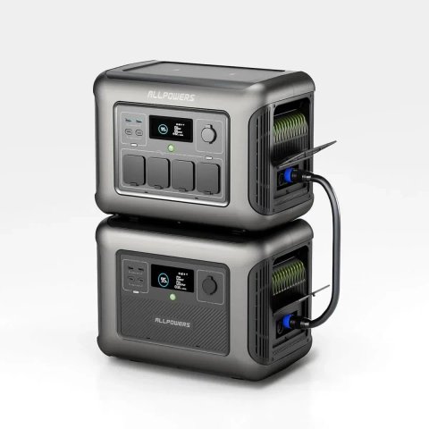 ALLPOWERS B1000 батарея розширення 1152 Вт, для зарядних станцій Allpowers R2500 та Allpowers R1500. Гарантія 60 місяців.