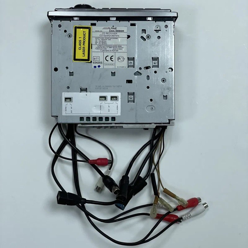 Alpine CDA-9886R звукова система IMPRINT двокольоровий Biolite дісплей. Топова автомагнітола. Стан нової. 4х50W з пультом дистанційного керування — фото 5