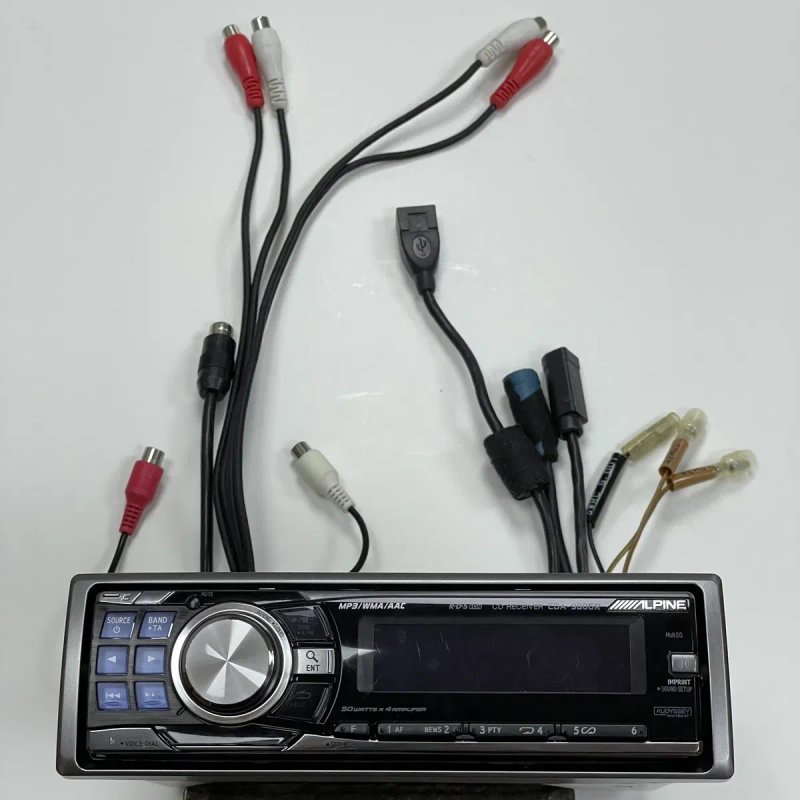 Alpine CDA-9886R звукова система IMPRINT двокольоровий Biolite дісплей. Топова автомагнітола. Стан нової. 4х50W з пультом дистанційного керування — фото 8