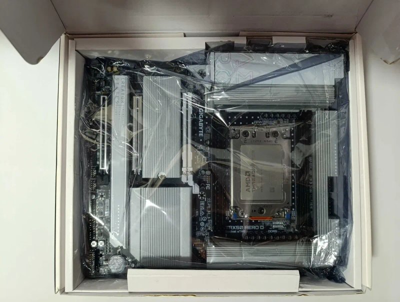 AMD Ryzen Threadripper 7970X (32 ядра/64 потоків та повна PCI шина на 3 карти) + топова мат плата GIGABYTE TRX50 AERO D AMD sTR5 AI Motherboad — фото 3