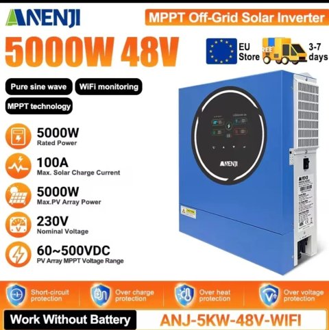 Аненджі 5квт 48в , anenji 5kw 48v