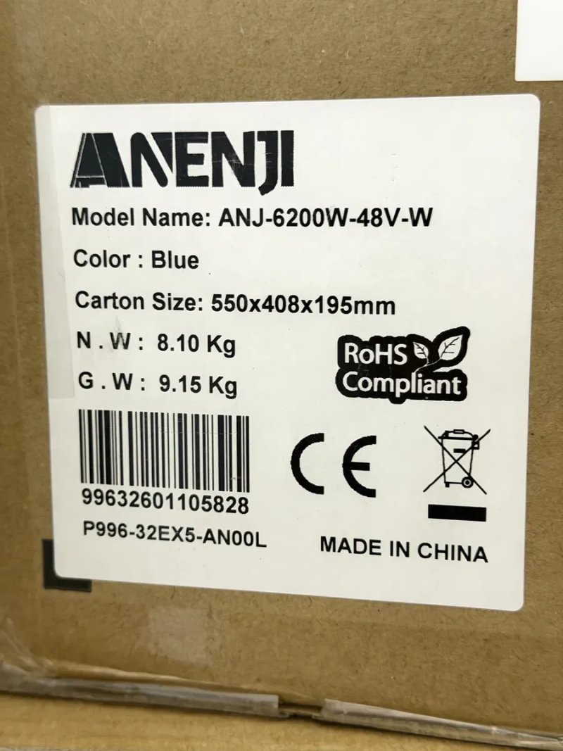 Anenji 48V 6200W WIFI нова версія — фото 6