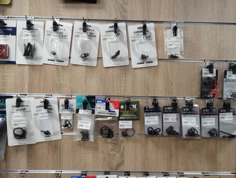Антабки быстросъемные, QD антабки, база под антабку на M-Lock Picatini — фото 2