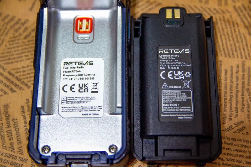 +Антени! 10W ДАЛЕКОБІЙНА з Type-C|Retevis RT86A|Рація|Рация|Радіостанція|Baofeng — фото 7