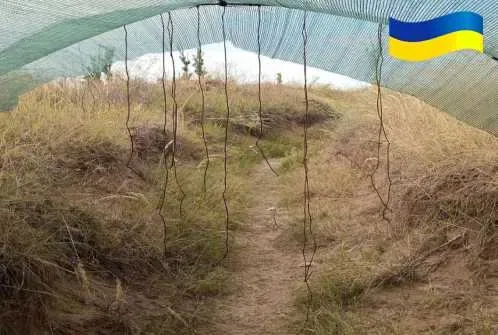 Антидронова штора сітка 6х3м для захисту Паракорд 6мм Зелений — фото 5