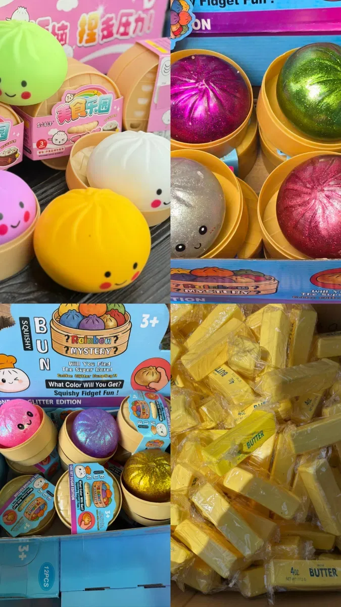 ‼️ Антистресс Дітячий Іграшка Squishy Dumpling сюрприз дитяча іграшка тренд 2026, іграшка сюрприз булочка squishy Dumpling сквіш пельмень ‼️ — фото 3
