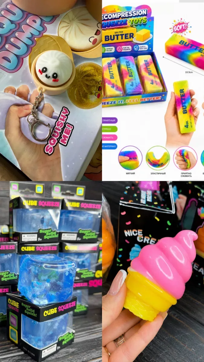 ‼️ Антистресс Дітячий Іграшка Squishy Dumpling сюрприз дитяча іграшка тренд 2026, іграшка сюрприз булочка squishy Dumpling сквіш пельмень ‼️ — фото 4