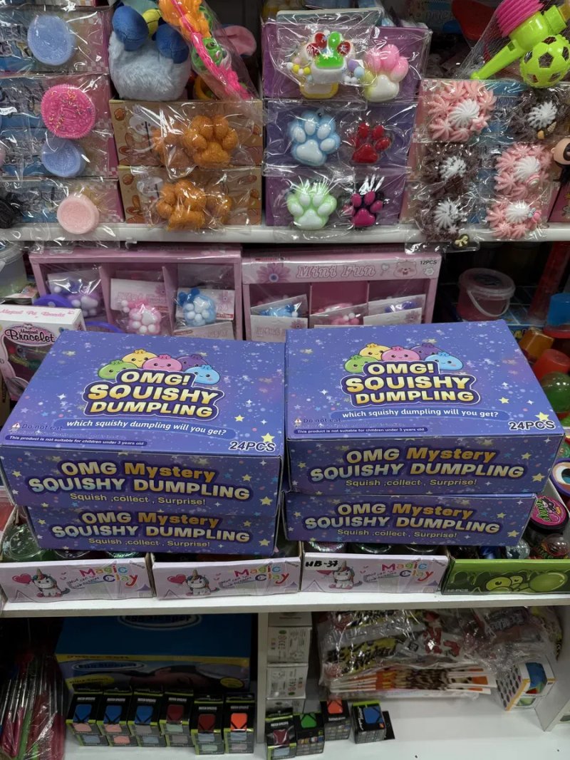 Антистресс Дітячий Іграшка Squishy Dumpling сюрприз дитяча іграшка тренд 2026, іграшка сюрприз булочка squishy Dumpling сквіш пельмень ! — фото 8