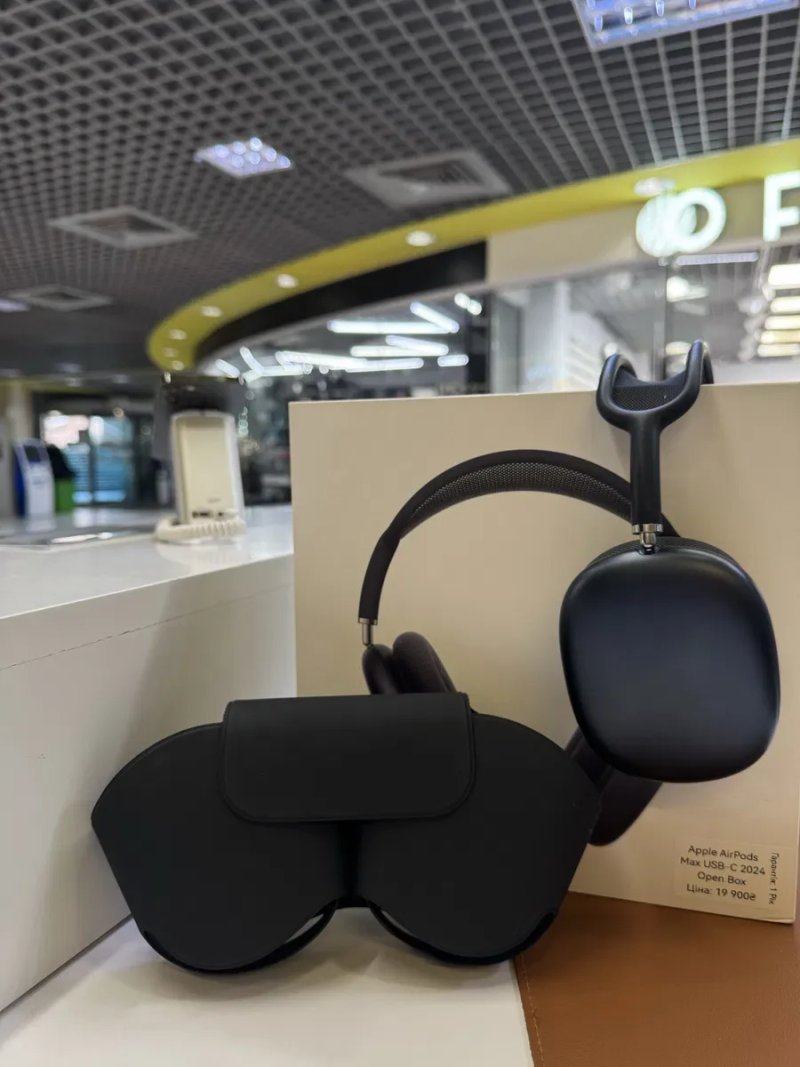 Apple AirPods Max Midnight (MWW43) Open Box • Стан 10/10 • Гарантія 1 рік • Оригінал • Trade-In — фото 3