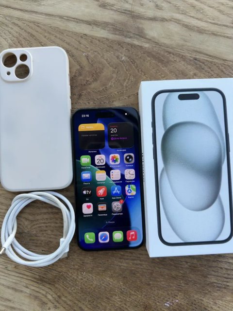 Apple Айфон IPhone 15 128 ГБ , Неверлок , Оригінал