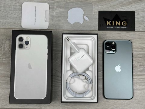 Apple iPhone 11 Pro - 256GB - Midnight Green Neverlock ІДЕАЛ 100% Акум #366
