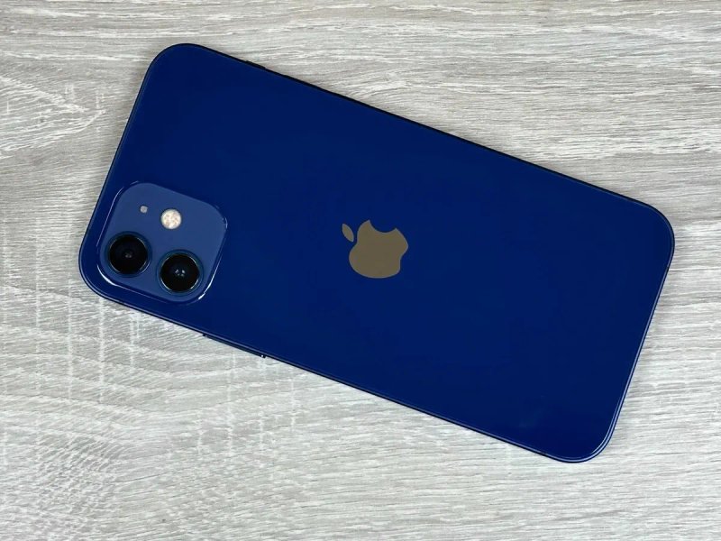 Apple iPhone 12 - 128GB - Blue Neverlock ІДЕАЛ 100% АКУМУЛЯТОР №569 — фото 3