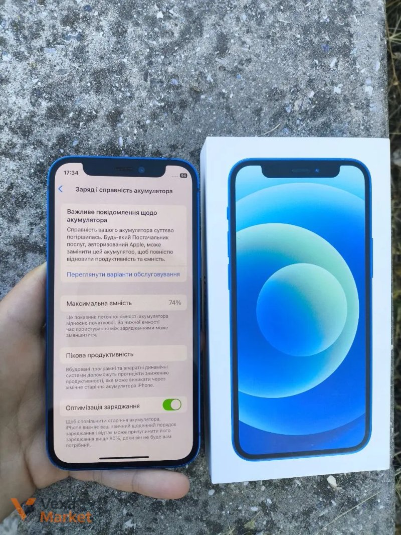 Apple iPhone 12 mini 64GB Blue — фото 3
