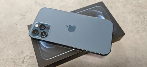 Apple iPhone 12 Pro 128 gb Pacific Blue/ NEVERLOCK /Гарний стан / ГАРАНТІЯ /
