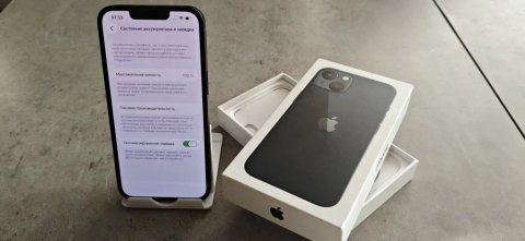 Apple iPhone 13 128 GB Midnight (АКБ 100%) ІДЕЛЬНИЙ СТАН| ГАРАНТІЯ