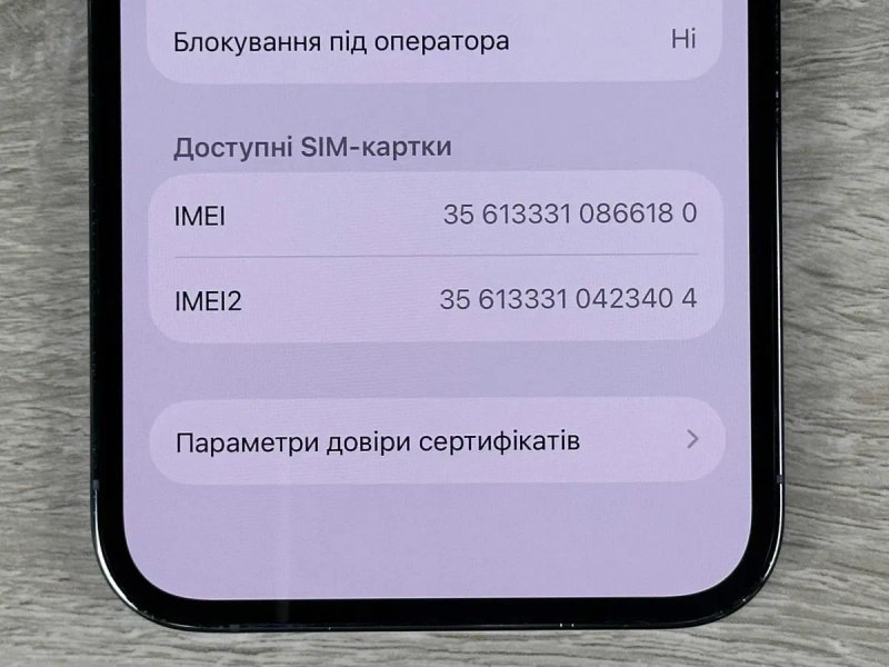 Apple iPhone 13 Pro - 128GB - Sierra Blue Neverlock ІДЕАЛ 100% АКУМ №390 — фото 7