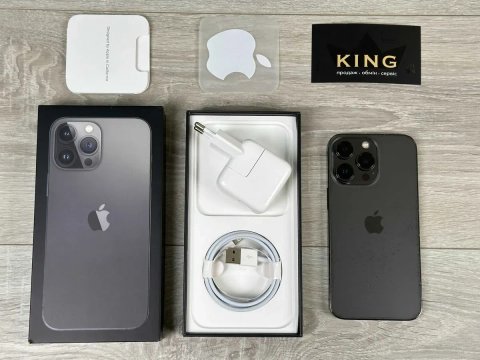 Apple iPhone 13 Pro - 256GB - Graphite Neverlock ІДЕАЛ 100% АКУМ №493