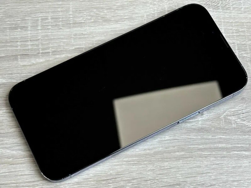 Apple iPhone 13 Pro Max - 128GB - Sierra Blue Neverlock 100% АКБ №1711 — фото 4