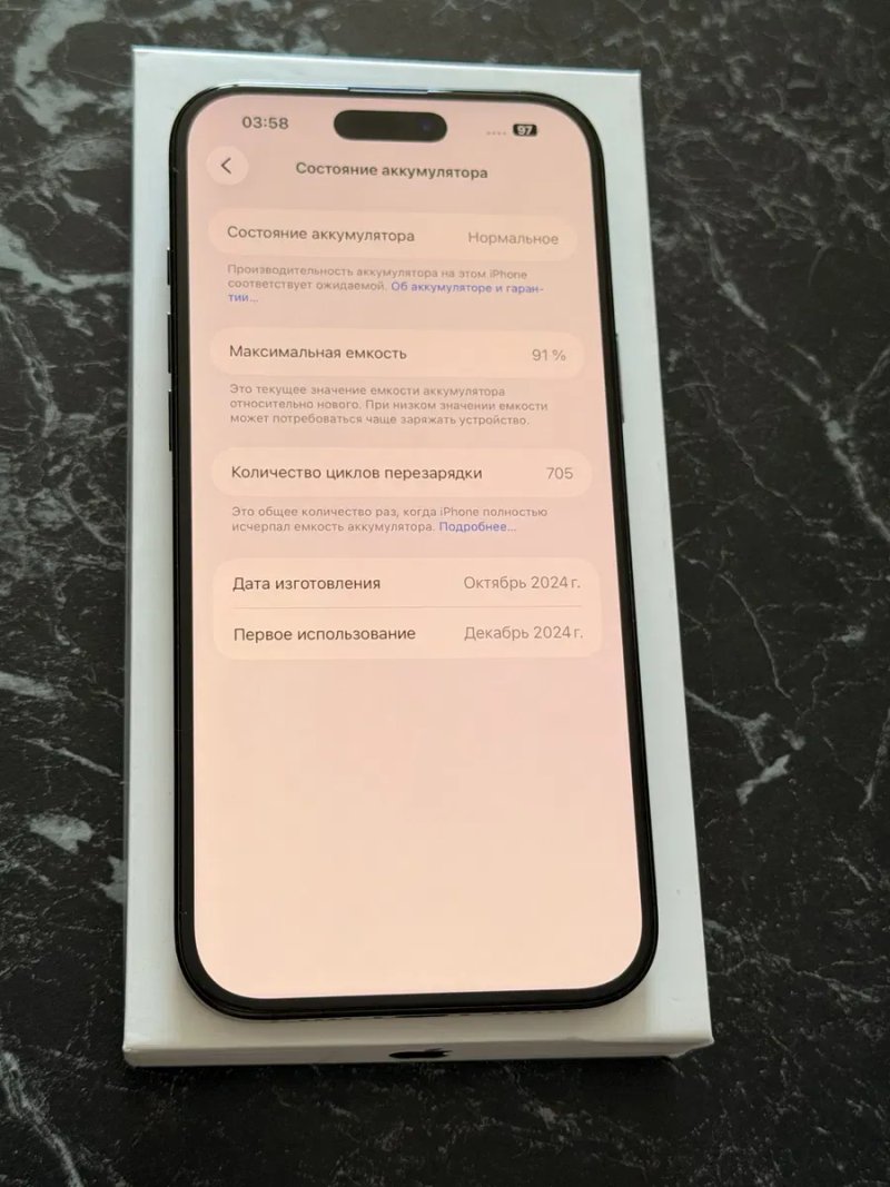 Apple iPhone 16 Pro Max 256Gb Black Titanium Neverlock — фото 4