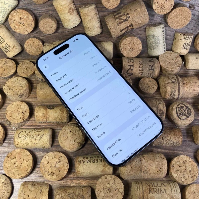 Apple iPhone 17 256Gb Black. Фактично новий, батарея 100%, усього 39 циклів! — фото 6