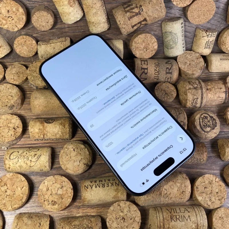 Apple iPhone 17 256Gb Black. Фактично новий, батарея 100%, усього 39 циклів! — фото 7