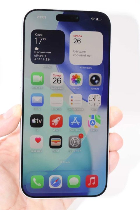 Apple iPhone 17 Pro Max 1TB Silver, стан НОВОГО! Neverlock ! АКБ 100%! Фізична Сім!