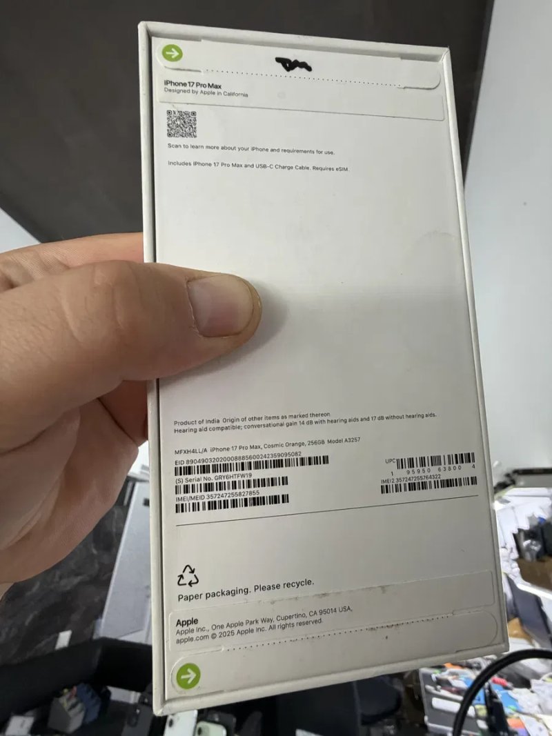Apple Iphone 17 Pro Max 256 gb НОВИЙ телефон про макс — фото 7