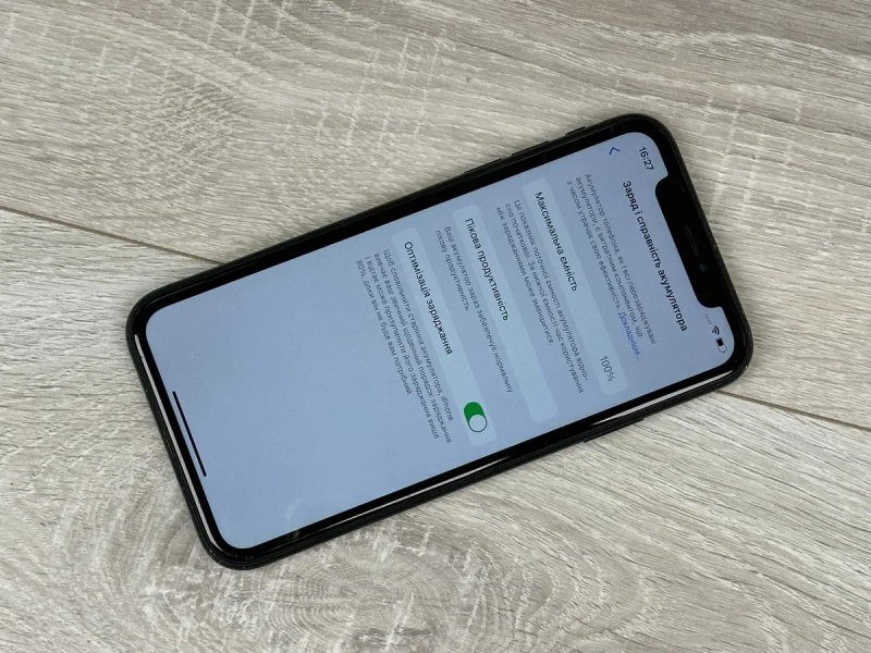 Apple iPhone XR - 64GB - Black Neverlock 100% акумулятор №509 — фото 2
