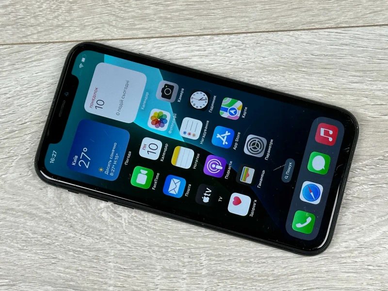Apple iPhone XR - 64GB - Black Neverlock 100% акумулятор №509 — фото 5