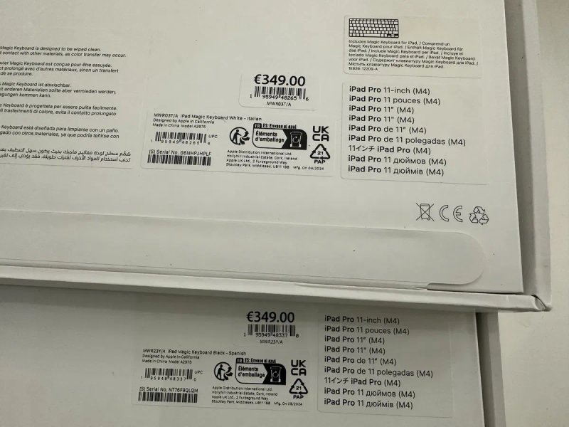 Apple Magic Keyboard для iPad Pro 11” M4 M5 2024, 2025 MWR23, MVR03 — фото 6