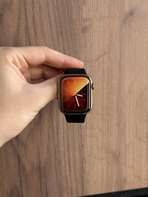 Apple Watch 9 45mm Gold Stainless Steel