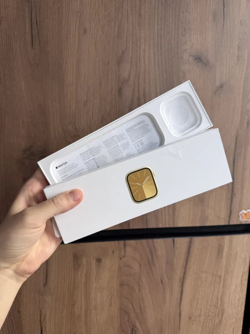 Apple Watch 9 45mm Gold Stainless Steel — фото 8