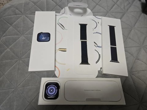 Apple Watch 9 45mm Midnight Sport 100% батарея
