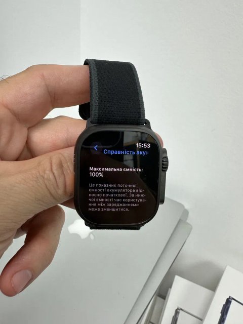 Apple Watch Ultra 2 Black на офіційній гарантіі