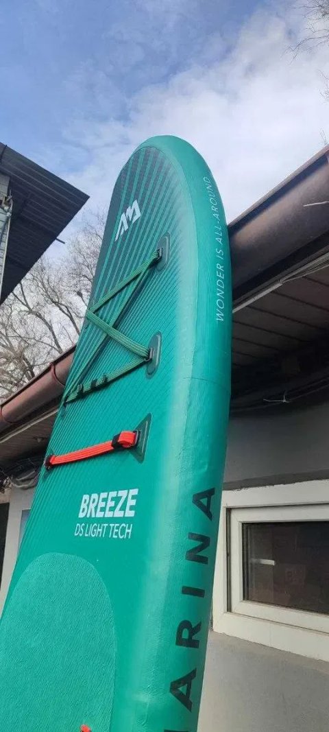 Aqua Marina Breeze Водний МЕГА-ХІТ САП борд board доска SUP дошка топ SUP дошка 2 шари слоя доска надувна Stand Up Paddle board борд SUB SAP надувная