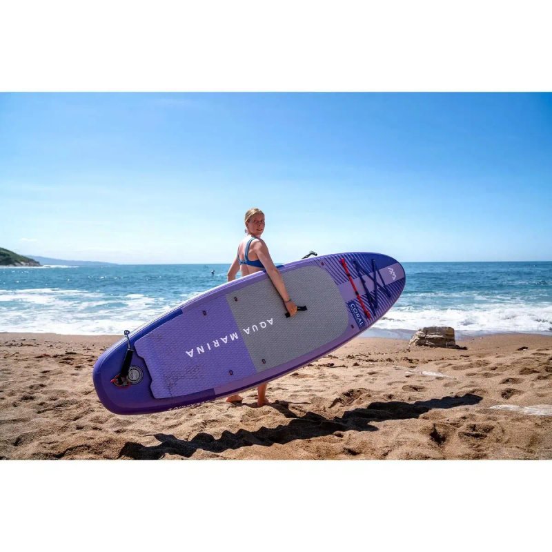 Aqua Marina Coral Night Fade Борд Дошка SUP САП доска Board Paddle Суп SUP дошка 2 шари слоя доска надувна Stand Up Paddle board борд SUB SAP надувная — фото 4