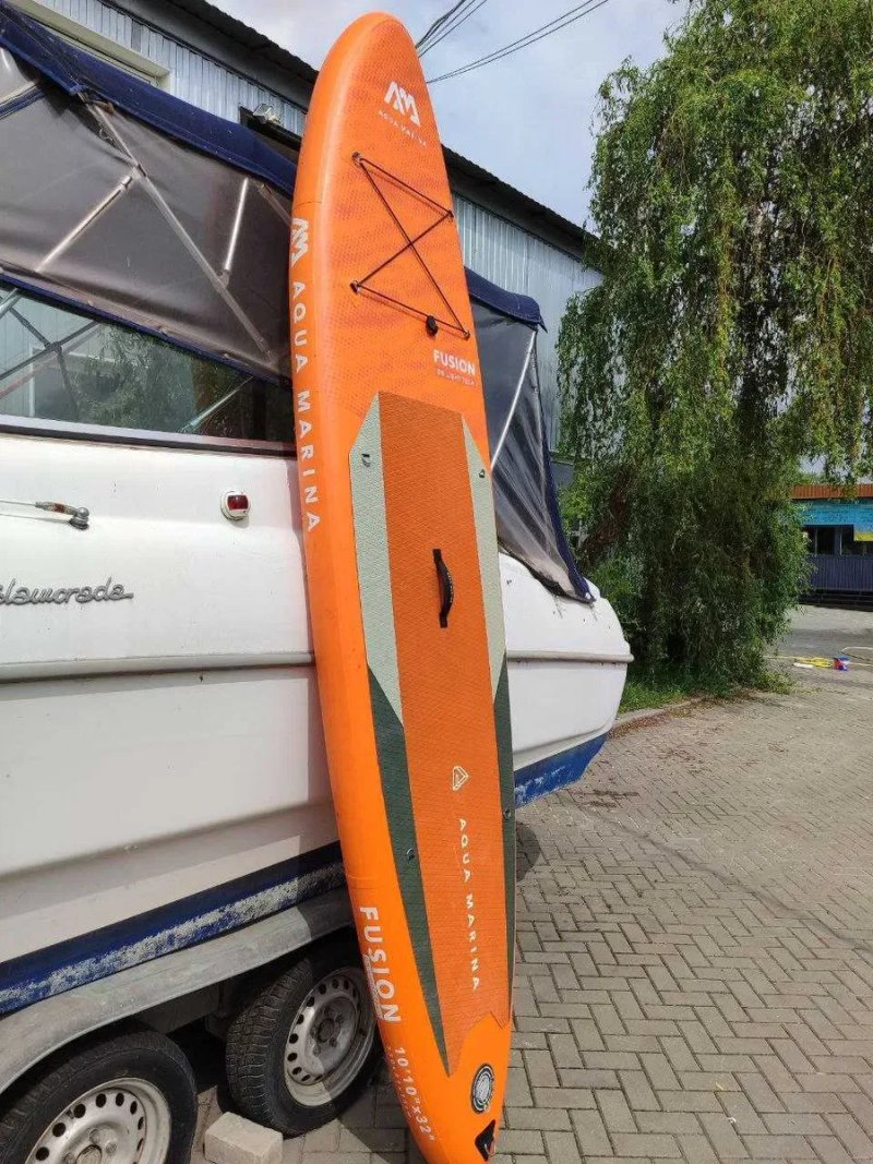 Aqua Marina Fusion 330x81x15 САП доска SUP дошка борд board Paddle SUP дошка 2 шари слоя САП доска надувна Stand Up Paddle board борд SUB SAP надувная — фото 4