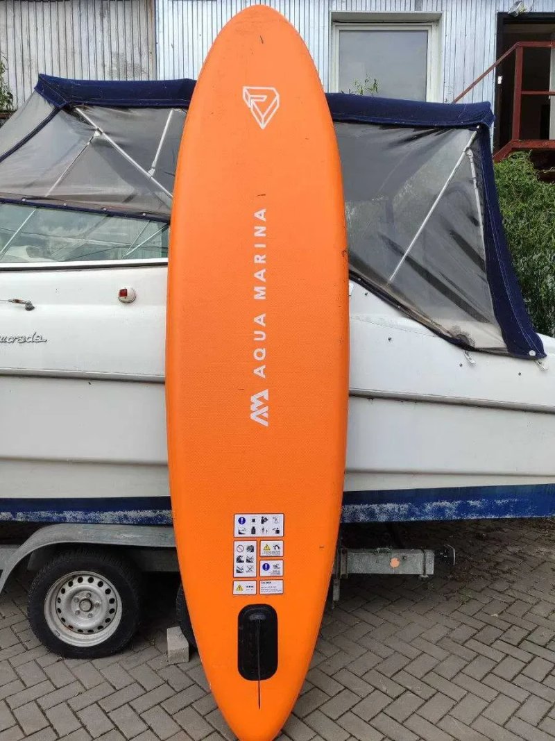 Aqua Marina Fusion 330x81x15 САП доска SUP дошка борд board Paddle SUP дошка 2 шари слоя САП доска надувна Stand Up Paddle board борд SUB SAP надувная — фото 7