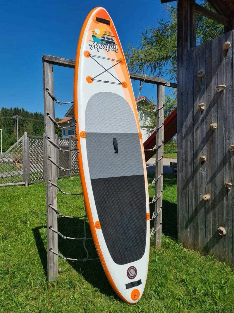AQUALUST Борд Дошка SUP САП доска НОВАЯ 2 СЛОЯ 320 см. Board Paddle SUP дошка 2 шари слоя доска надувна Stand Up Paddle board борд SUB SAP надувная — фото 5
