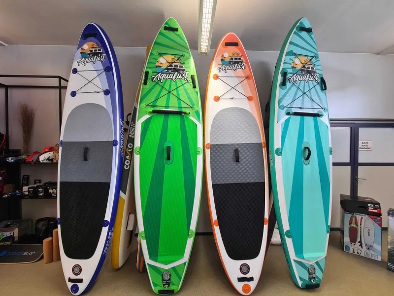 AQUALUST SUP Дошка САП доска Борд НОВАЯ 2 СЛОЯ 320 см. Board Paddle — фото 7