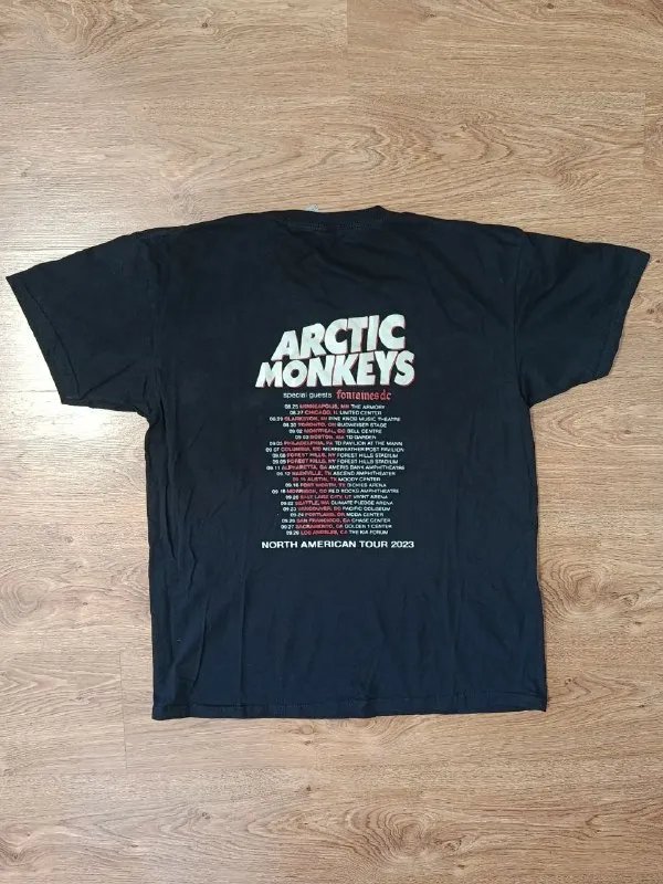 ARCTIC MONKEYS Футболка North American Tour 2023 Tee 3XL — фото 3