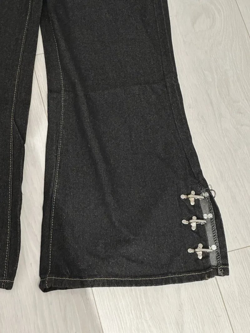 Архівні джиниси буткат кльош Оріит flared jeans balenciaga racer drip буткат bootcut flated vintage archive raw джинсы опиум — фото 2