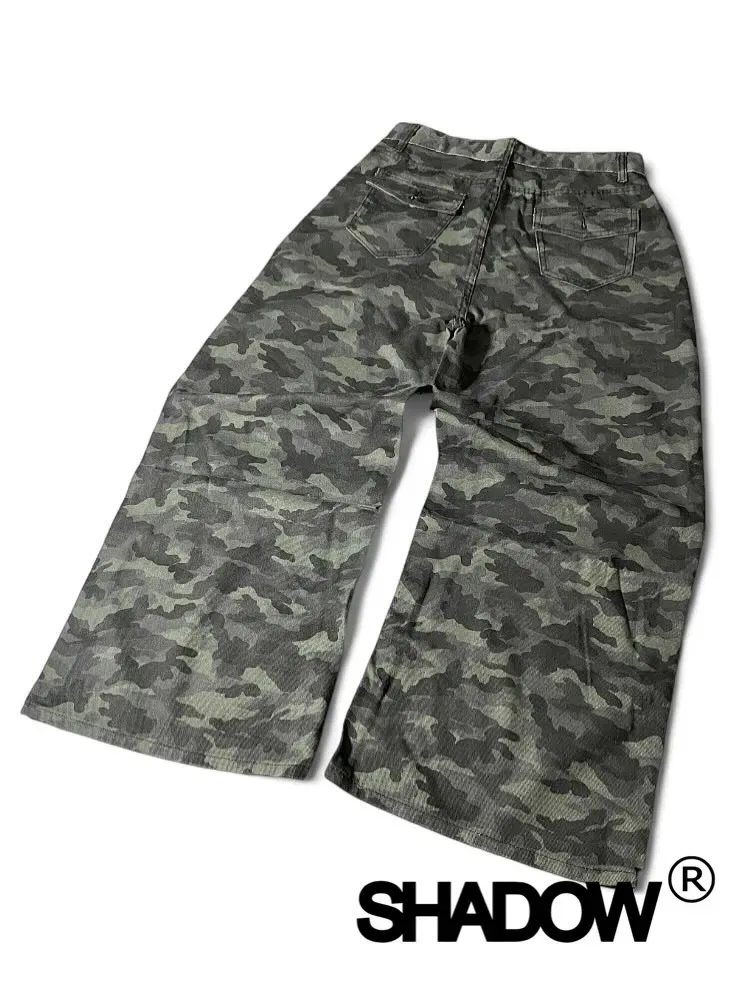 Army baggy pants | Камуфляжні широкі штани джинси type opium sk8 y2k — фото 2