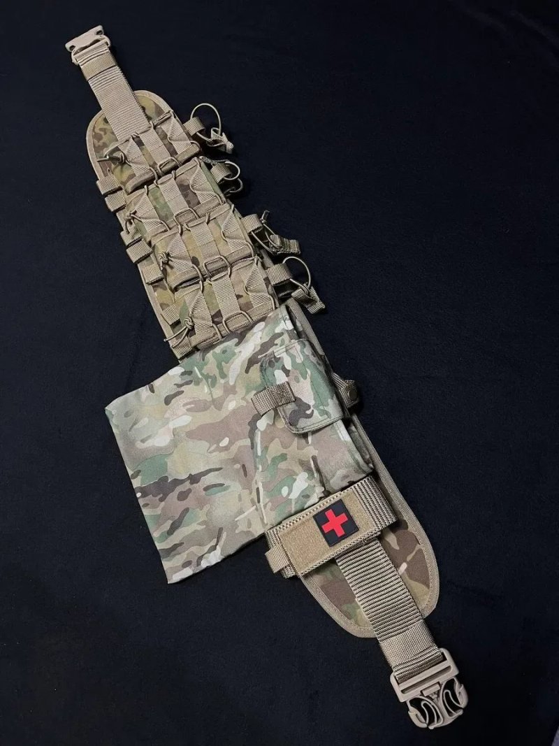 ASDAG/ 7.62 Комплект рпс 7 підсумків + плитоноска 7 підсумків / рпс мультикам піксель / плитоноска піксель мультикам / Тактична плитоноска рпс мульт — фото 8