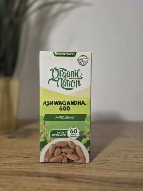 Ashwagandha Organic Nation Ашваганда — преміальний адаптоген