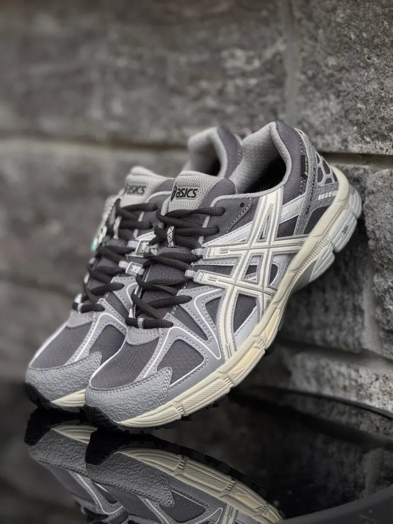 Asics Gel-Kahana 8 Grey Gore-Tex термо кросівки водонепроникні з мембраною — фото 2