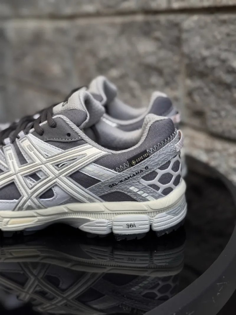 Asics Gel-Kahana 8 Grey Gore-Tex термо кросівки водонепроникні з мембраною — фото 3