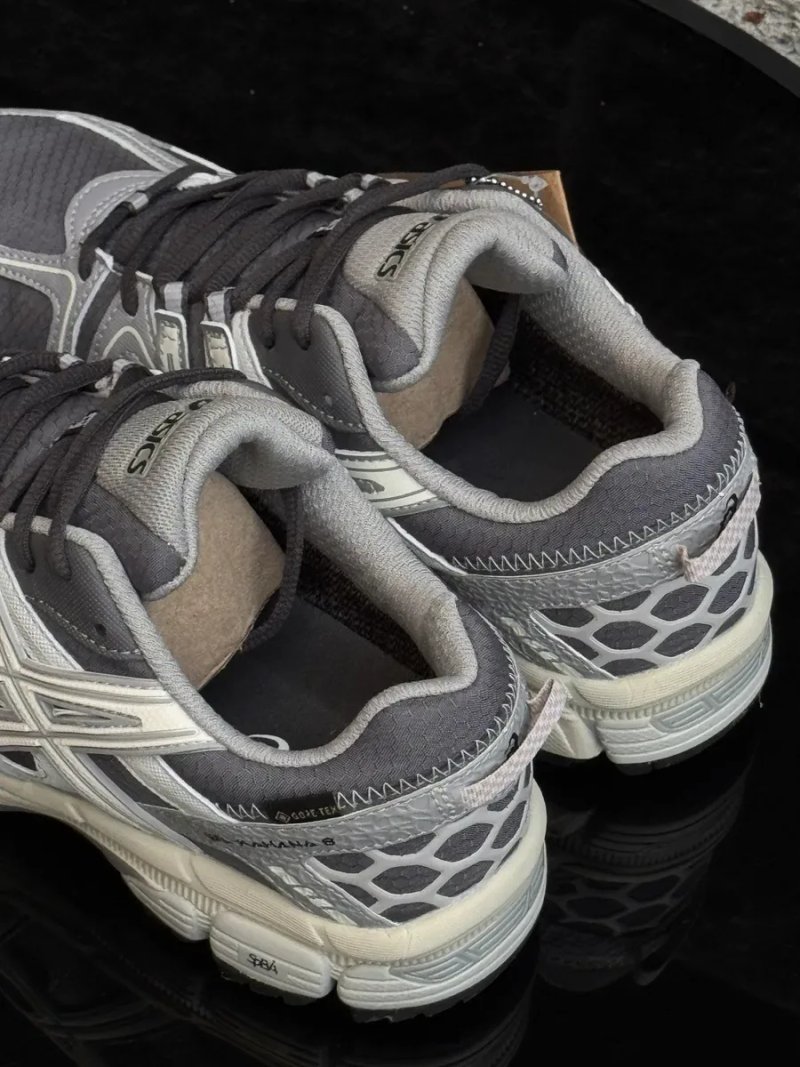 Asics Gel-Kahana 8 Grey Gore-Tex термо кросівки водонепроникні з мембраною — фото 4