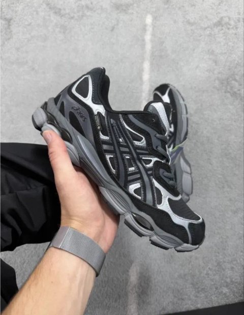 Asics Gel NYC Gore-Tex Black Silver